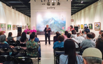 “Brush-Painted Landscapes, Boundless Grandeur”: Lu A-Fu’s Solo Oil Painting Exhibition Unveils Nearly 100 Treasured Works to Audience Acclaim